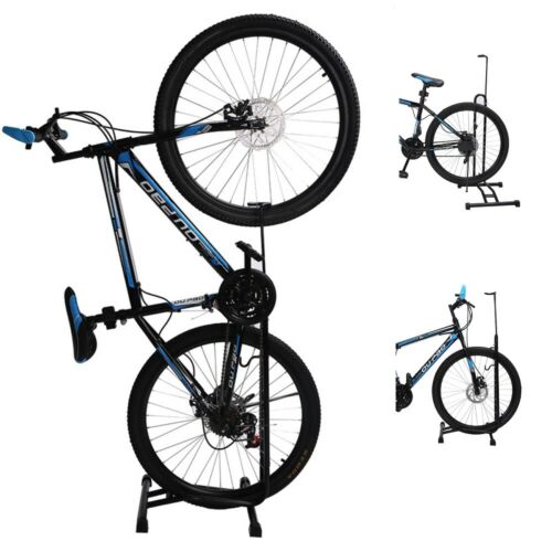 Bike Stand Bicycle Steel Holder Floor Parking Rack Storage Stand Support L/XL